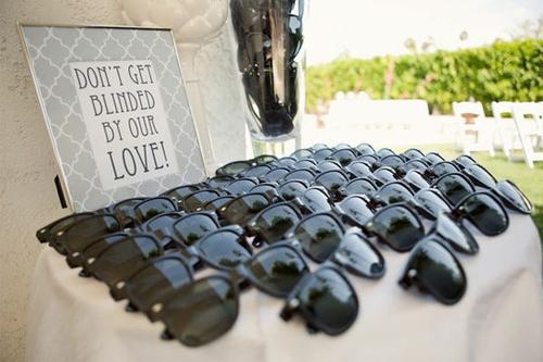 Wedding sunnies, Don't forget your guests! Sunnies are the perfect favour for a summer wedding. Stam