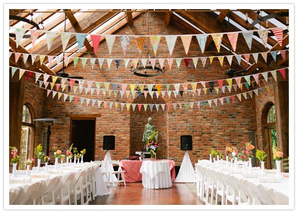 Nice touches, Fabulous bunting