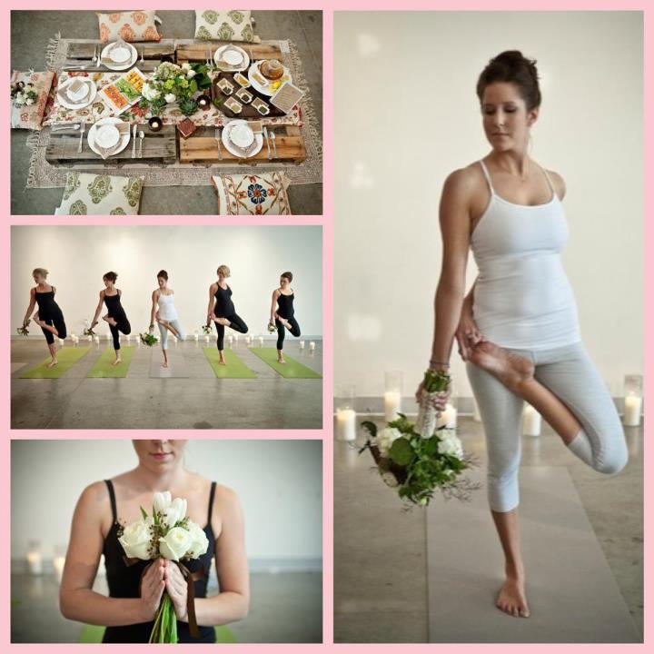 Top Hen Ideas, A guilt-free yoga hen! Via bridal musings and loverly http://www.facebook.com/photo.p