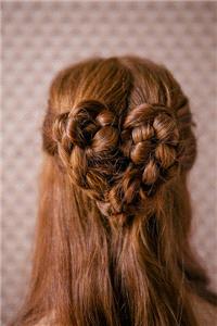 Hair & Beauty. Ultra romantic hairdo idea, the Heart Braid: http://bit.ly/Va1dn8