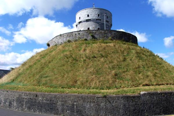 Location Location Location!, The Millmount 'cup & saucer' tower in Drogheda. The Martello tower stan