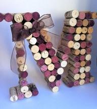 To Do at Reception, Ask bar men to save the corks at the reception to make something with later.