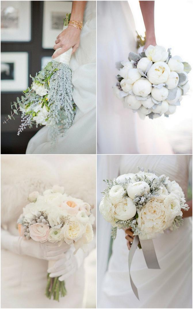 Flowers, Winter Wedding bouquets