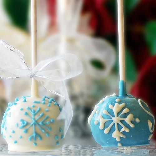 Christmas themed wedding favours