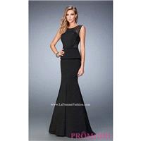 https://www.petsolemn.com/lafemme/1610-long-black-peplum-open-back-prom-dress-by-la-femme.html