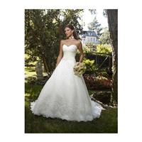 Sweetheart Organza Ball Gown Natural Waist Chapel Train Classic Wedding Gowns - Compelling Wedding D
