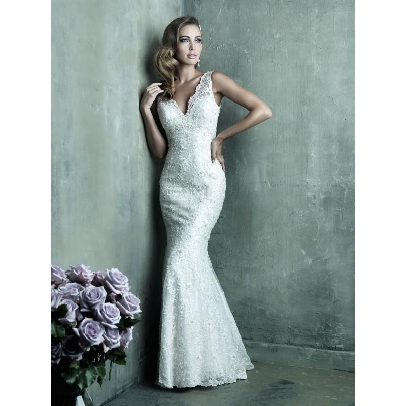 My Stuff, Allure Couture C291 Beaded Sheath Wedding Dress - Crazy Sale Bridal Dresses|Special Weddin