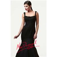 Thick Strap by Mac Duggal Black White Red 48136R - Bonny Evening Dresses Online