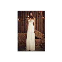 Jenny Packham Spring 2017 Wedding Dress 15 - A-Line White V-Neck Spring 2017 Full Length Jenny Packh