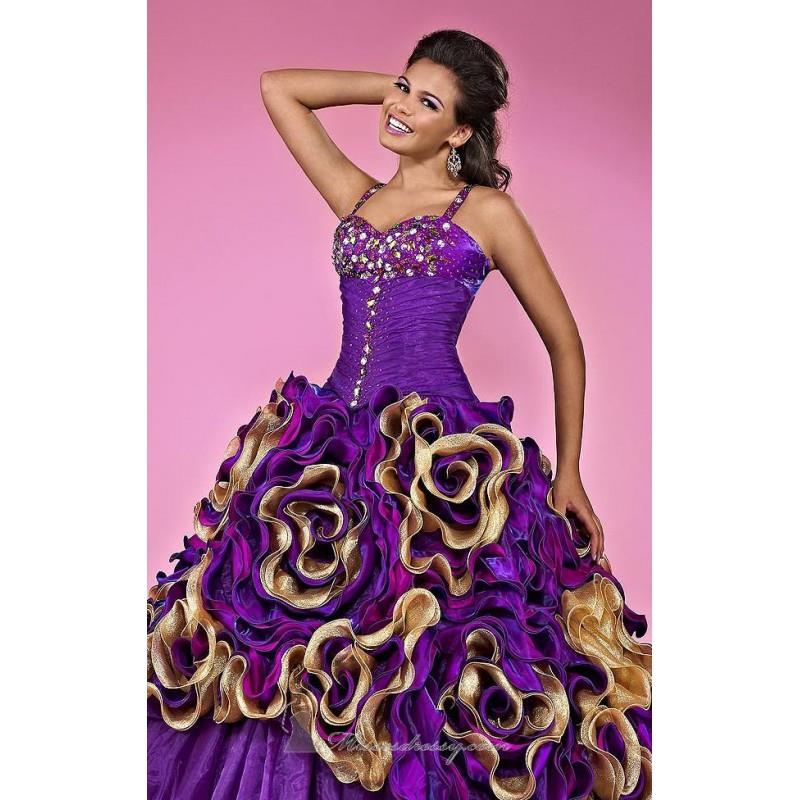My Stuff, Embellished Ruffled by Landa Designs Quinceanera AQ23 - Bonny Evening Dresses Online