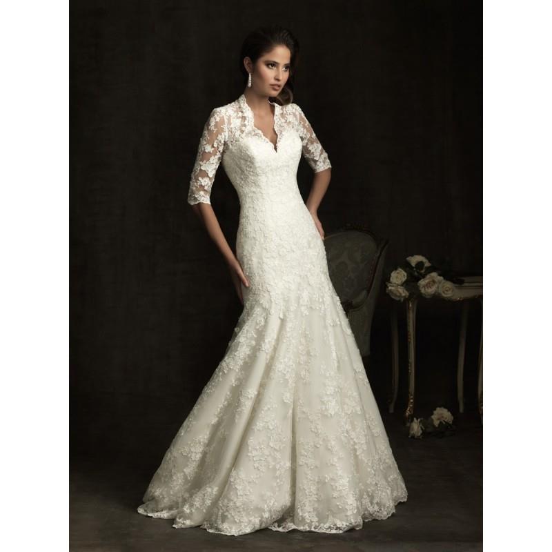 wedding, Allure Bridals 8900 Vintage Lace Wedding Dress - Crazy Sale Bridal Dresses|Special Wedding