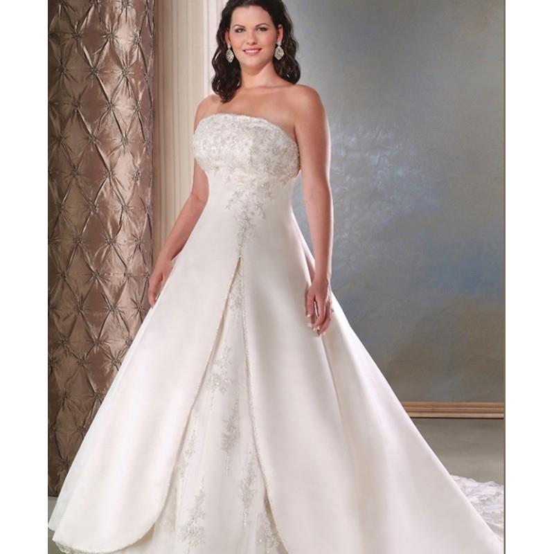 My Stuff, Bonny Unforgettable 1701 Plus Size Wedding Dress - Crazy Sale Bridal Dresses|Special Weddi