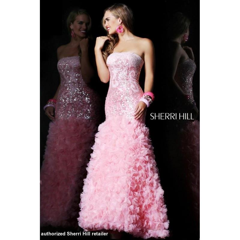 My Stuff, Pink Sherri Hill 8500 - Brand Wedding Store Online