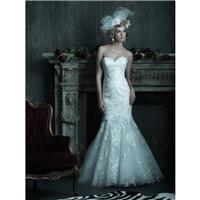 Allure Couture C205 Lace Mermaid Wedding Dress - Crazy Sale Bridal Dresses|Special Wedding Dresses|U