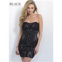 Black by Blush C320 Strapless Cocktail Dress - 2017 Spring Trends Dresses|Beaded Evening Dresses|Pro