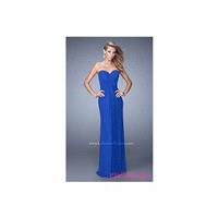 LF-21230 - Open Back Strapless Sweetheart Dress by La Femme - Bonny Evening Dresses Online