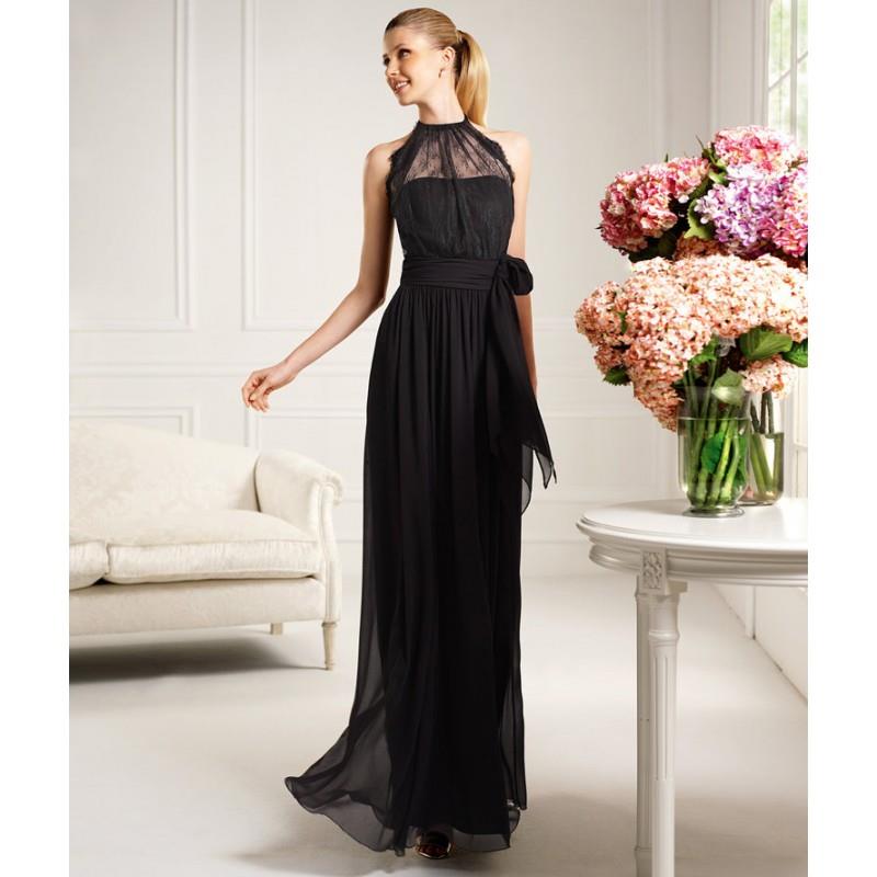 My Stuff, Elegant A-line Halter Lace Floor-length Chiffon  Cocktail Dresses - Dressesular.com