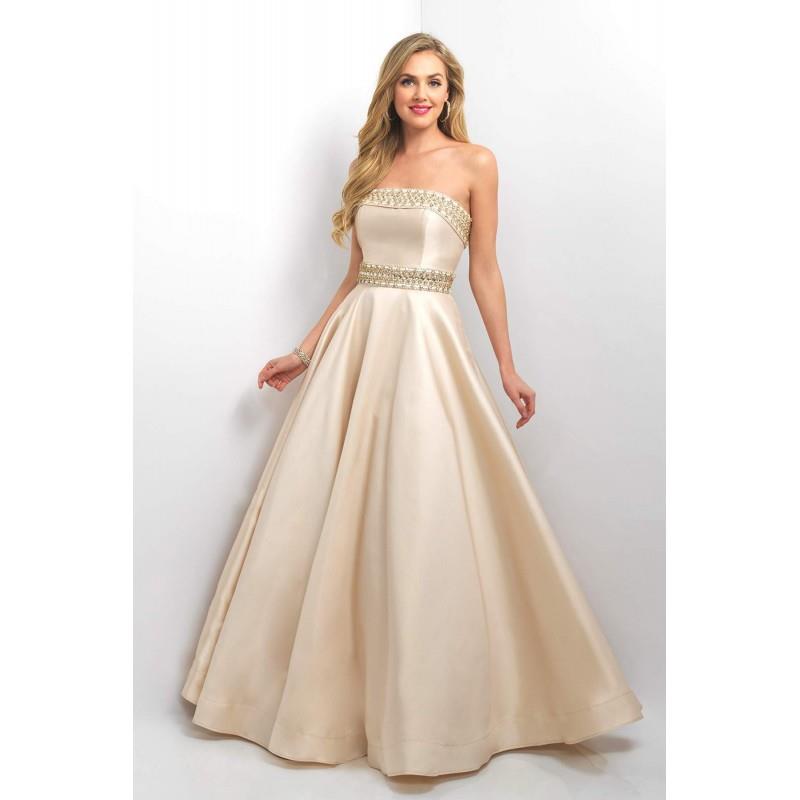 My Stuff, Style 11131 by Blush by Alexia - Mikado Floor Straight  Strapless Occasions - Bridesmaid D