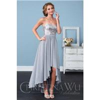 Christina Wu Style 22755 by Celebration by Christina Wu - Sequin  Tulle High-Low Sweetheart  Straple