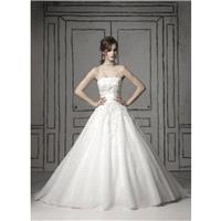 Justin Alexander 8483 Lace Tulle Wedding Dress - Crazy Sale Bridal Dresses|Special Wedding Dresses|U