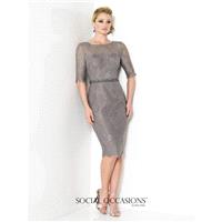 Gray Social Mothers Gowns Long Island Social Occasions by Mon Cheri 215805 Social Occasions by Mon C