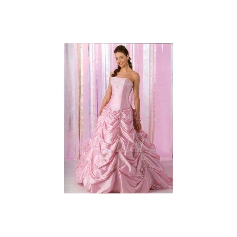 My Stuff, Ball-Gown Strapless Floor-Length Taffeta Quinceanera Dress With Beading - Beautiful Specia