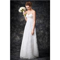 Style GA2265 by Kenneth Winston%3A Gallery - Lace Chapel Length Floor length A-line Sweetheart Sleev