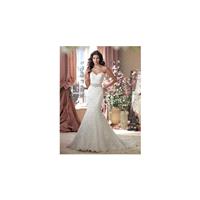 David Tutera for Mon Cheri Wedding Dress Style No. 114274 - Brand Wedding Dresses|Beaded Evening Dre