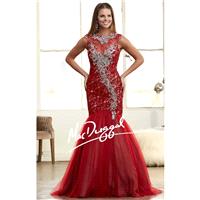 Mac Duggal - 65091H - Elegant Evening Dresses|Charming Gowns 2017|Demure Celebrity Dresses