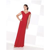 Cameron Blake 115608 Cornflower,Red,Black Dress - The Unique Prom Store