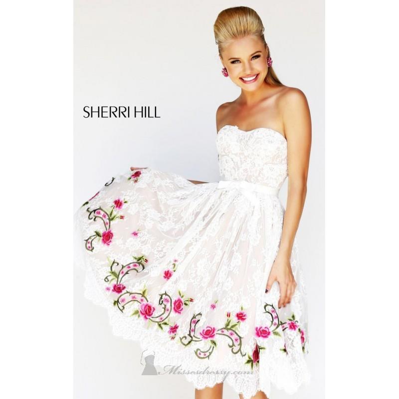 My Stuff, Floral Cocktail Dress by Sherri Hill - Cheap Discount Evening Gowns|Bonny Party Dresses|Ch