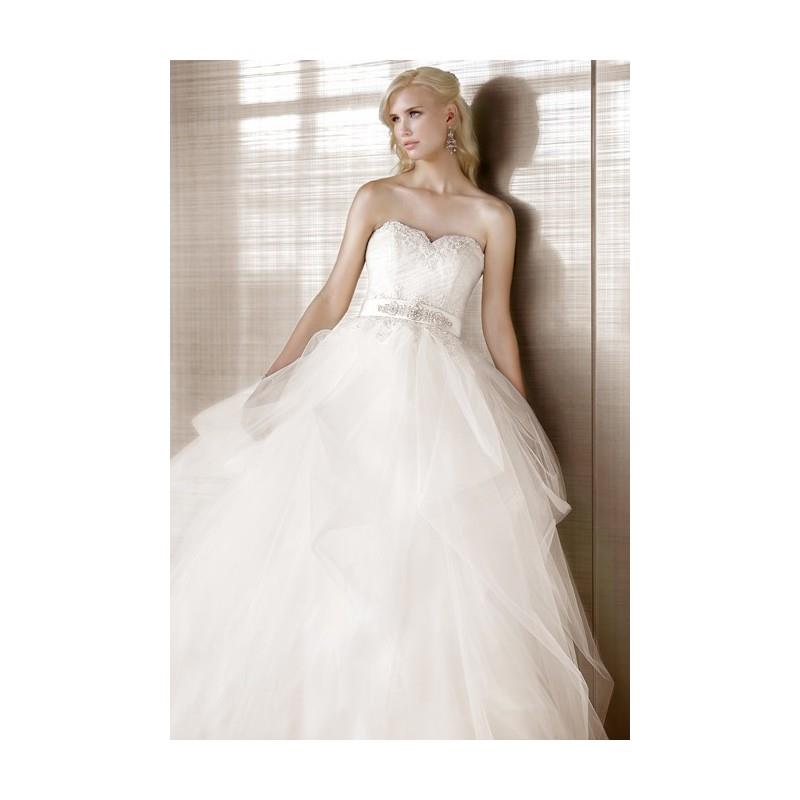 My Stuff, Essense of Australia - 2013 - Style D1403 Strapless Tulle Ball Gown Wedding Dress with a L