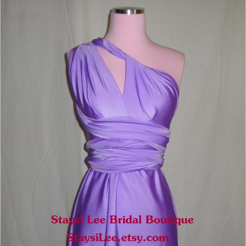 My Stuff, Lilac Purple Bridesmaids Dress -  Infinity Dress...Bridesmaids, Weddings, Special Occasion