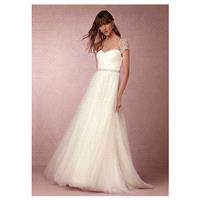 Fabulous Tulle Sweetheart Neckline A-line Wedding Dresses with Beadings & Rhinestones - overpinks.co
