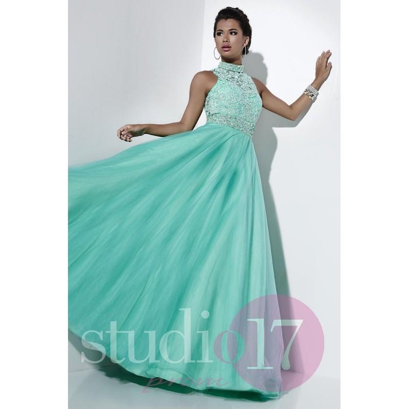 My Stuff, Studio 17 12530 Suzie Mint,Pink,White Dress - The Unique Prom Store