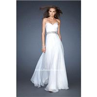 18471 La Femme Prom White Size 2 In Stock - HyperDress.com