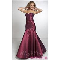 Long Strapless Bridesmaid Gown - Brand Prom Dresses|Beaded Evening Dresses|Unique Dresses For You
