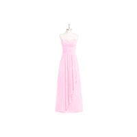 Candy_pink Azazie Faye - Chiffon Back Zip Sweetheart Floor Length Dress - Charming Bridesmaids Store