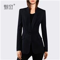 2017 autumn slim new female professional small suit jacket in a button long suit - Bonny YZOZO Bouti