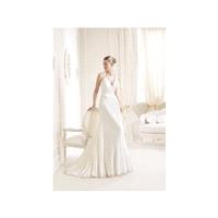 Vestido de novia de La Sposa Modelo IARA - 2014 Evasé Pico Vestido - Tienda nupcial con estilo del c