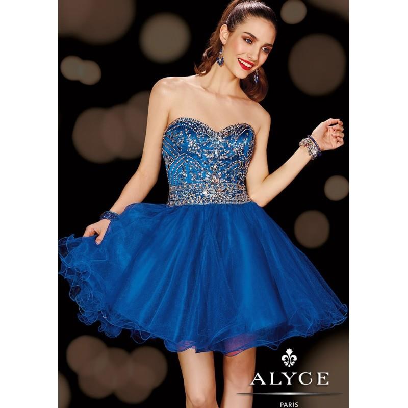 My Stuff, Alyce 3612 Short Ball Gown - 2017 Spring Trends Dresses|Beaded Evening Dresses|Prom Dresse