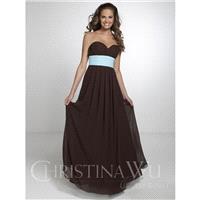 Christina Wu Occasions 22554 Strapless Sweetheart Neckline and Empire Waist Bridesmaid Dress - Crazy