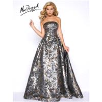 Mac Duggal Prom 30451M Metallic Rose Print Gown - Brand Prom Dresses|Beaded Evening Dresses|Charming