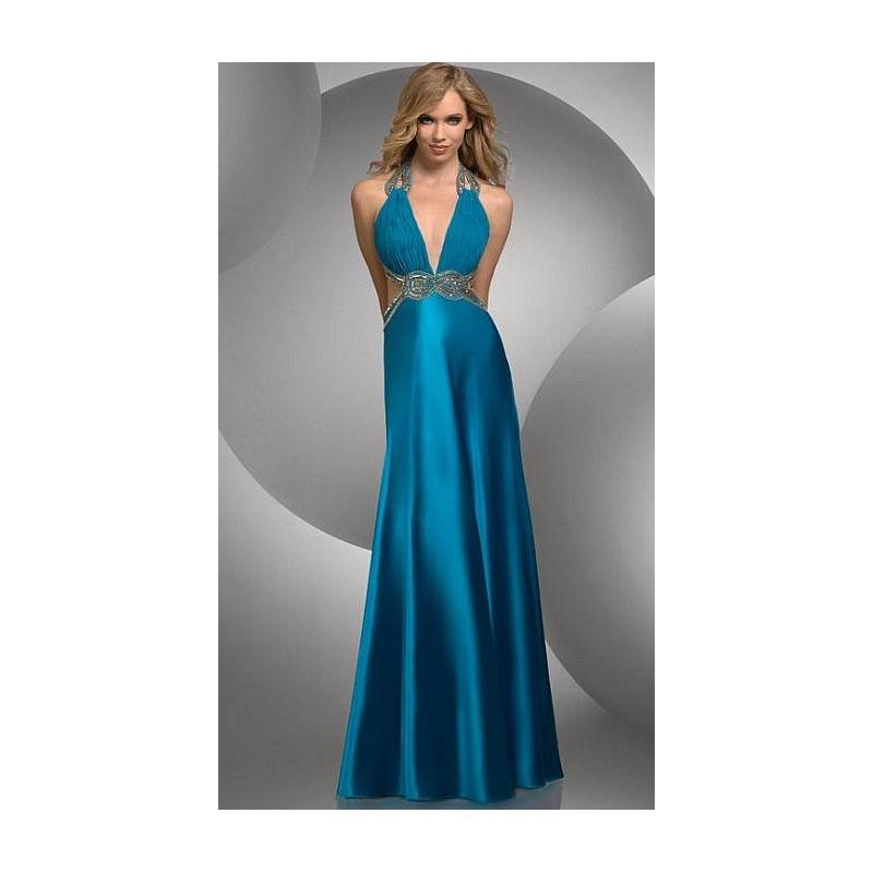 My Stuff, Shimmer Deep V Neck Prom Dress with Train 59446 by Bari Jay - Brand Prom Dresses|Beaded Ev