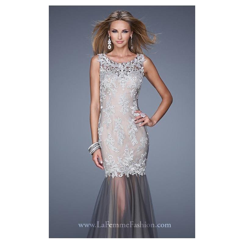 wedding, Embellished Tulle Gown by La Femme 21100 - Bonny Evening Dresses Online