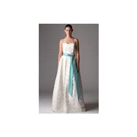 Aria FW12 Dress 11 - Fall 2012 A-Line Full Length Sweetheart Aria White - Rolierosie One Wedding Sto