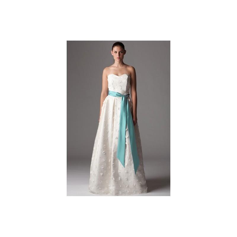 My Stuff, Aria FW12 Dress 11 - Fall 2012 A-Line Full Length Sweetheart Aria White - Rolierosie One W