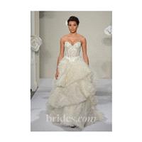 Pnina Tornai - 2013 - Style 4221 Strapless A-Line Wedding Dress with Beaded Sweetheart Neckline - St