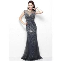 Primavera 1133 Sparkly Mermaid Gown - 2017 Spring Trends Dresses|Beaded Evening Dresses|Prom Dresses