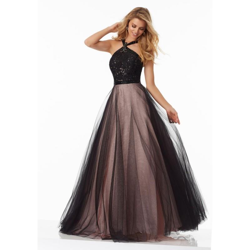 My Stuff, Black/Blush Sugarplum Morilee Prom 99058 Morilee Prom - Top Design Dress Online Shop